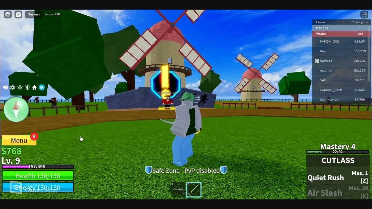 Starter Island Marine guide in Roblox Blox Fruits