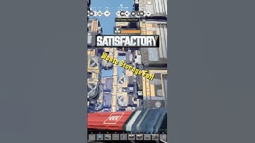My Plutonium Waste Storage Plant Backfired Hilariously in Satisfactory 1.0 #shorts #satisfactory