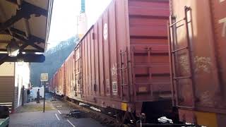Reading & nortehrn NRFF passes with SD50-2s 5019 & 5020