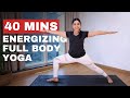 40Mins Energizing Full Body Yoga Practice | Bharti Yoga Live Stream