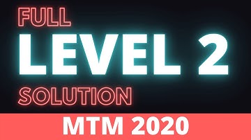 Full Level 2 solution of Master the Mainframe 2020 | IBM MTM 2020