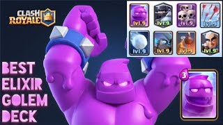 Best #Elixir #Golem deck in #Clash #Royale