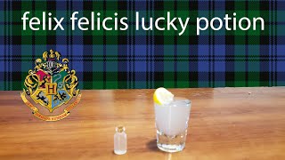 kilt and cocktails: Harry Potter's Felix Felicis lucky potion
