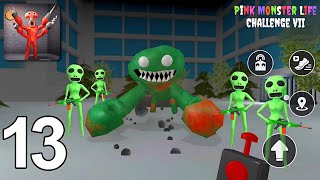 Pink Monster Life Challenge 7 - Gameplay Walkthrough Part 13 - New Update Chapter 4 (Android, iOS)