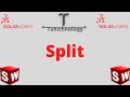 Solidworks : Split تعلم معنا بالتونسي و خوذ شهادتك ببلاش