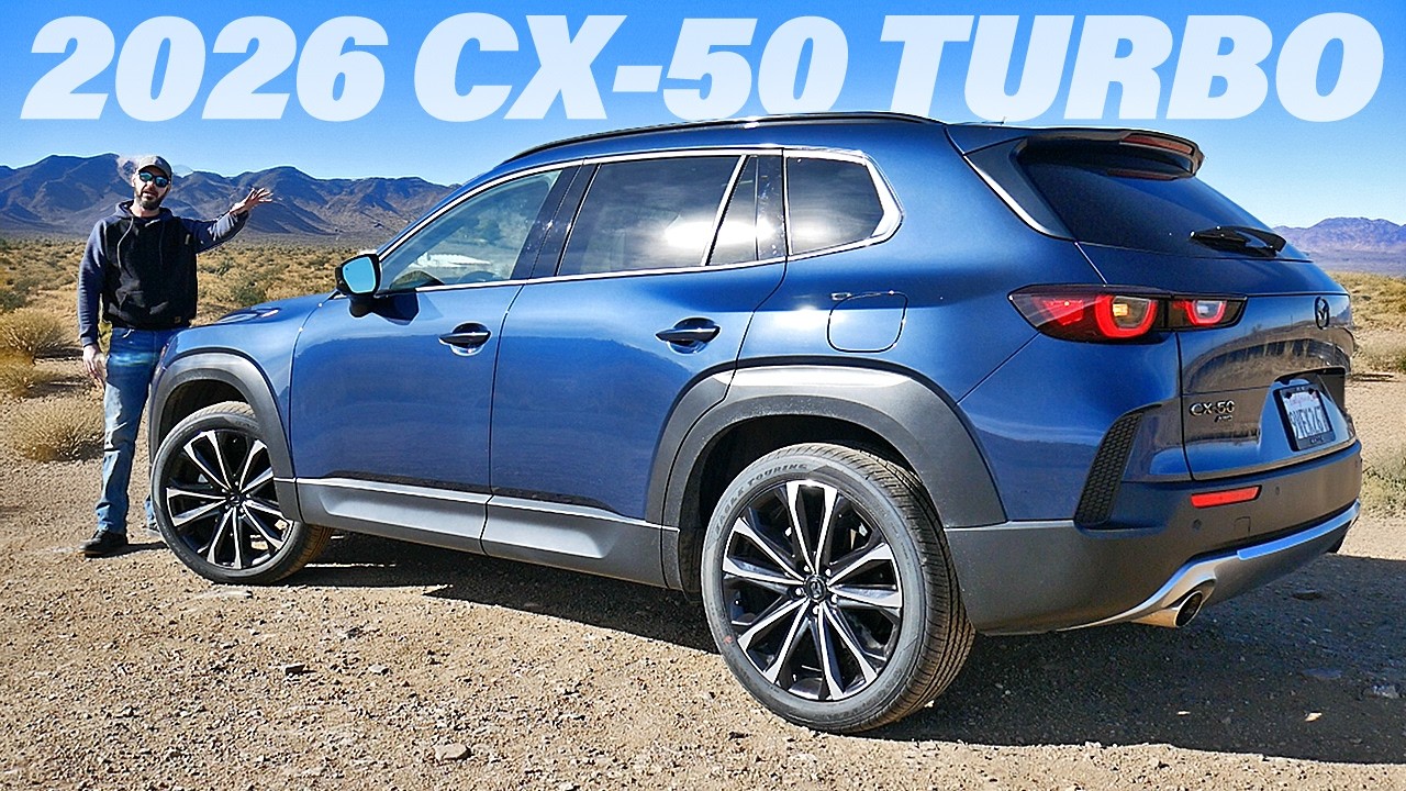 Mazda CX-50 Turbo 2026 года по-прежнему остается абсолютным шедевром.
