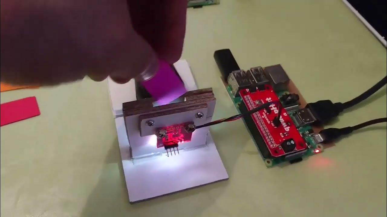 Light Spectrophotometer With Raspberry Pi Bar Graph YouTube