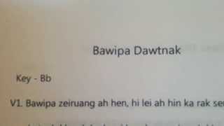 Video thumbnail of "Bawipa Dawtnak - karaoke"