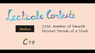 2110. Number of Smooth Descent Periods of a Stock || Leetcode Medium || Cpp