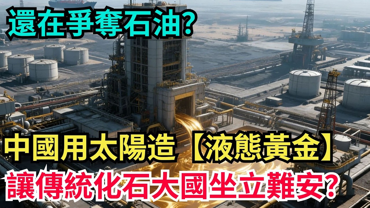 還在爭奪石油？中國用太陽造出“液態黃金”，讓傳統化石大國坐立難安？【天工重器】#科普#超級工程 #建造 #中國基建