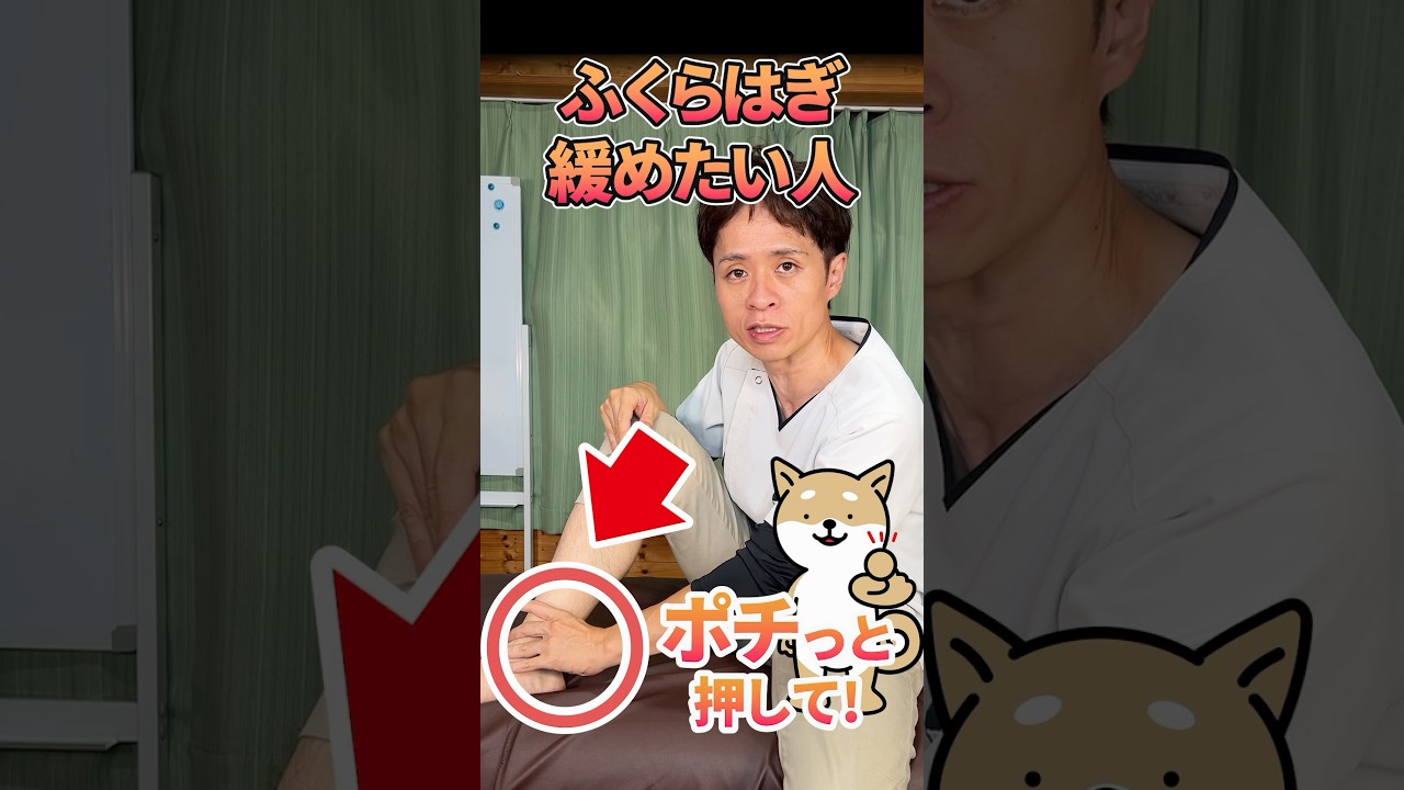 【ガチガチふくらはぎがスッキリ!】パンパンなふくらはぎがポチっと押すだけでユルユル!【ちょい押しでふくらはぎの辛さ解消】