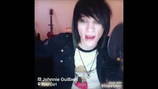 Johnnie Guilbert💘💙 - You Girl (with YouNow Moments)▶