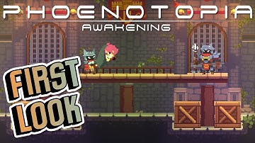 Phoenotopia Awakening First Look on Nintendo Switch