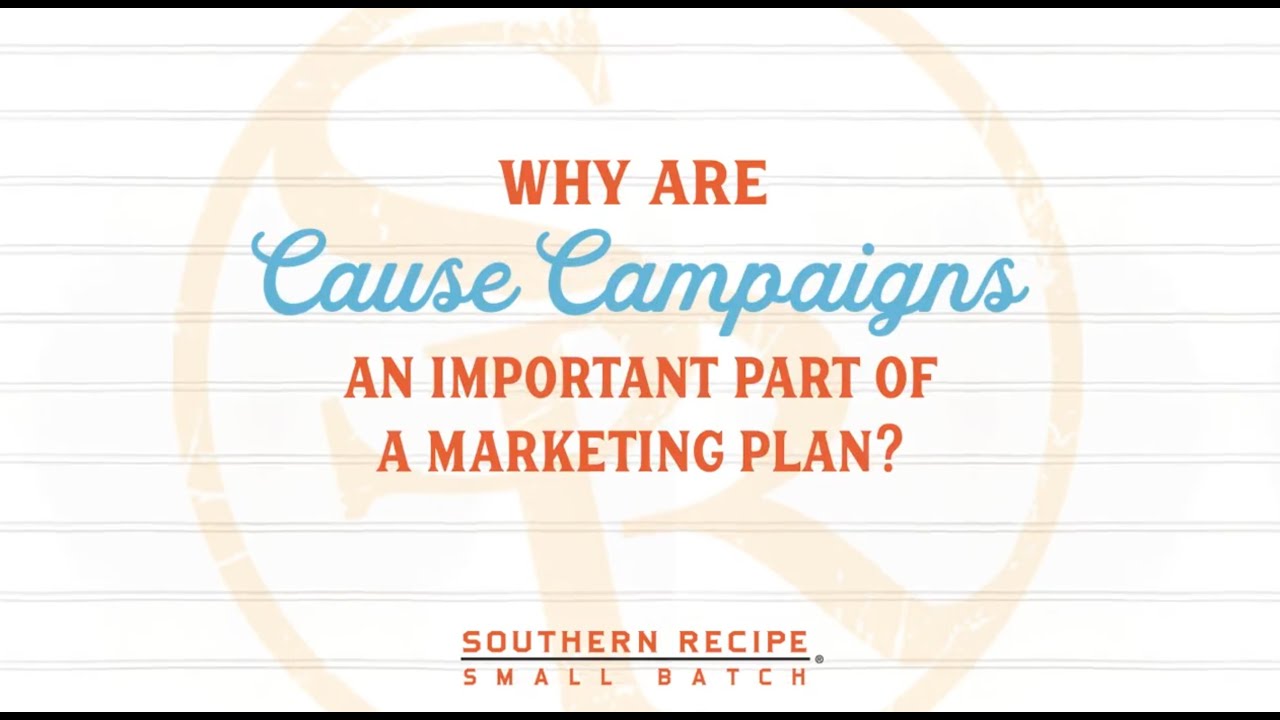 Snack Food Insights: "Why Cause Campaigns are an Important Part of Your Marketing Mix"