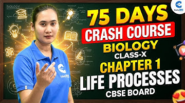 ⭐ Day-19 | 75 Days Crash Course | Class 10 Biology | Life Processes | Lecture-9 | EdufyHub UDAAN |