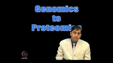 L5. Introduction to proteomics #swayamprabha #ch31sp