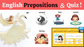 IN / ON / AT  | Prepositions of PLACE AND TIME | English Preposition Quiz!!! screenshot 1