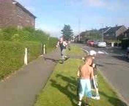 Roller Boy Meets Roller Blades Part 2