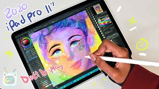 ✏2020 iPad Pro Duet Display Drawing  Does it lag?1?