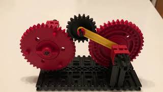 Zyklisch Ungleichförmig Übersetzende Getriebe Mit Fischertechnik