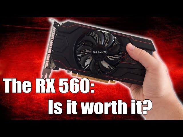 Test de la Radeon RX 560 4 Go Pulse OC