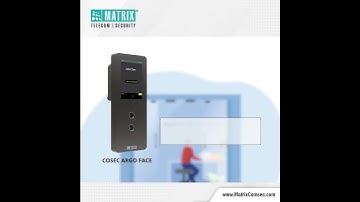 Matrix COSEC ARGO FACE   Face Liveness Detection SMP #security