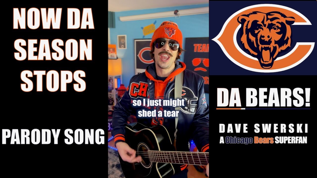 Now Da Season Stops 💔 a Chicago Bears Superfan Parody Song 🎬🕺🏻🐻⬇️