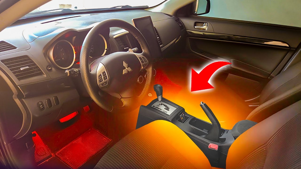 COMO REMOVER O CONSOLE CENTRAL MITSUBISHI LANCER
