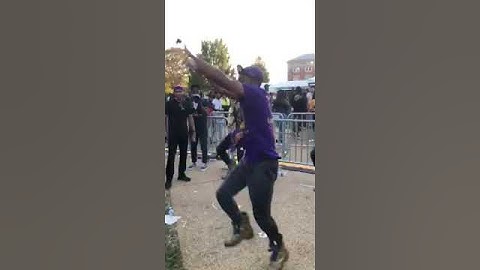 Tenth D hop - Omega Psi Phi hopping at Howard Homecoming