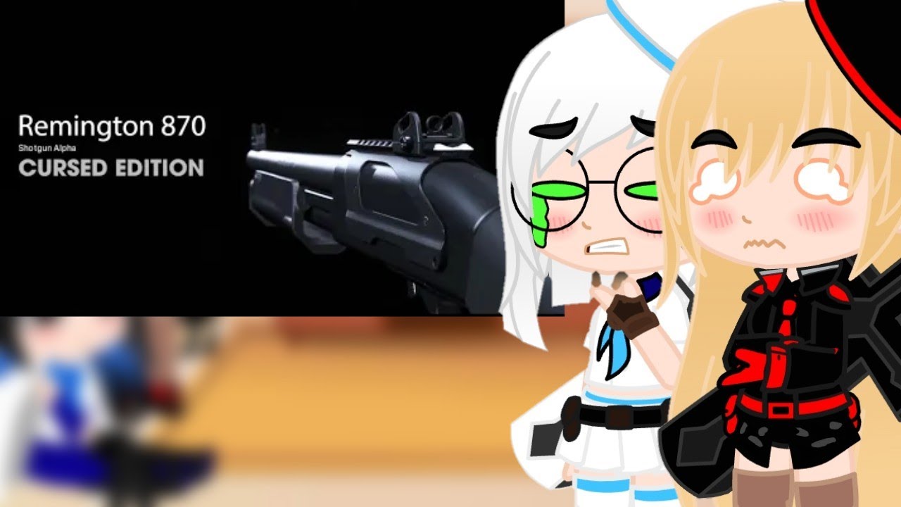 Nikke The Goddess Of Victory React To Cursed Gun by SamClaymor