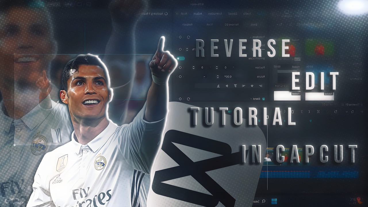 Reverse Edit Tutorial | Reverse In Capcut #capcutpc - YouTube