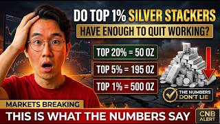 Do Top 1% / 5% / 20% Silver Stackers Have Enough To Quit Working? This Is What The Numbers Say