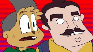 Hello Neighbor ANIMATION  w/ Calvin aka Fruit Snacks Resimi