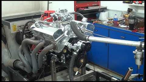 SBC 383 495HP ENGINE DYNO RUN FOR DON McKINNEY BY WHITE PERFORMANCE AND MACHINE