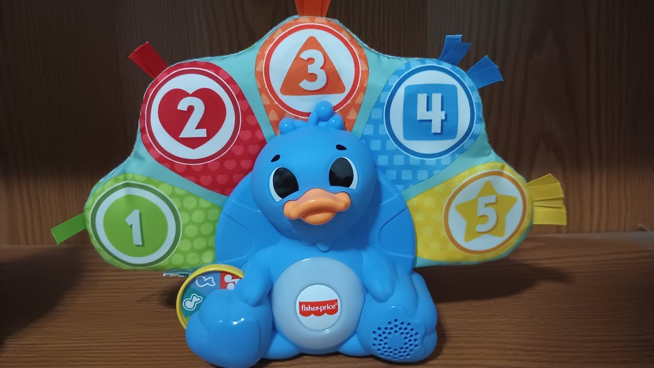 Fisher Price linkimals count and colors peacock!!! 🦚🦚🦚🦚🦚 YouTube