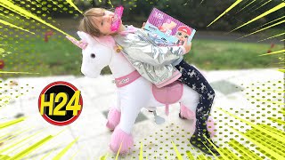 24H LICORNE PONY CYCLE • VIVRE ET MANGER UNICORN PENDANT 24 HEURES - STUDIO BUBBLE TEA