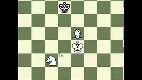 Knight Bishop Checkmate: Forcing the King to the Corner