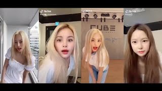 CLC (씨엘씨) Sorn, Yujin, Yeeun & Seungyeon - Barbie Challenge