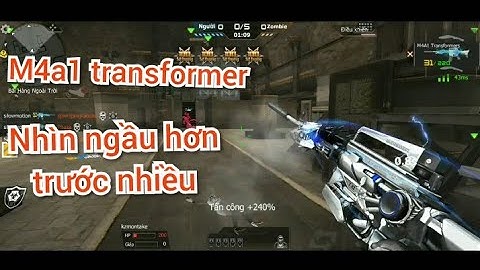 Cf Mobile / m4a1 transformer ( zombie v4 )