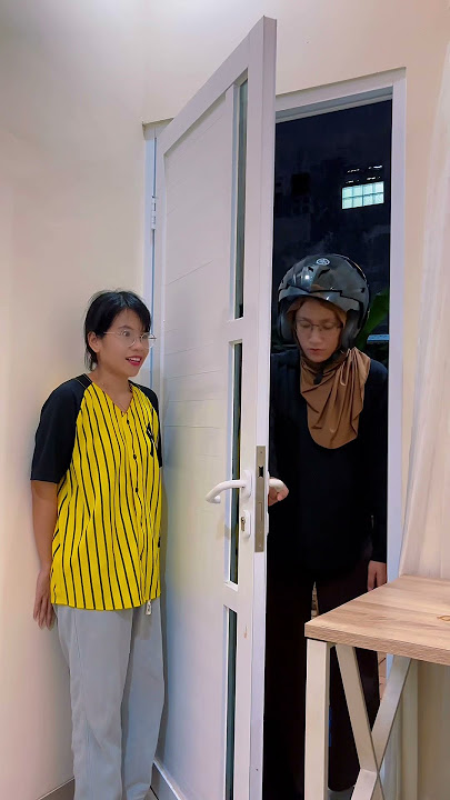 Lah kirain suara pintu, ternyata… #prank #fyp #kocak #videolucu #ngakak