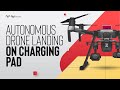 Autonomous Drone Landing on Charging Pad or Docking Station