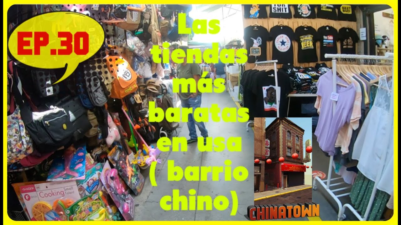 LAS TIENDAS MAS BARATAS EN ESTADOS UNIDOS DE ROPA Y ZAPATOS EN CHINA TOWN (  BARRIO CHINO) EPI 30 - YouTube