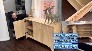 Mid Century Modern Buffet Cabinet with Storage