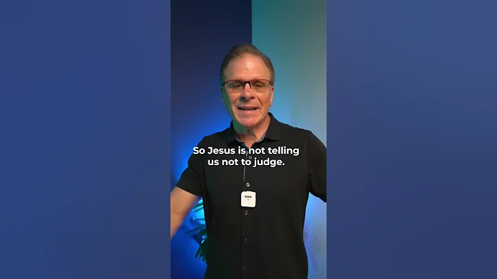 Did Jesus really teach us not to judge? #shorts #f...