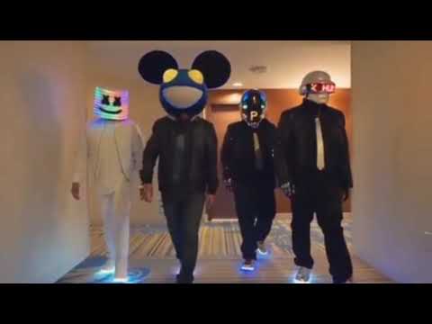 Marshmello Vs Deadmau5 Alone Remix Official Music Video Ft Daft Punk