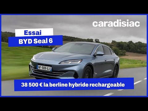 Miniature : Que vaut la BYD Seal 6 DM-i, une berline hybride rechargeable vendue seulement 38 490 €  ?