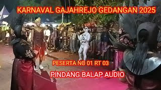 Download lagu Gajahrejo Gedangan Malang Carnival 2025 participant no. 01 Pindang Balap RT 03