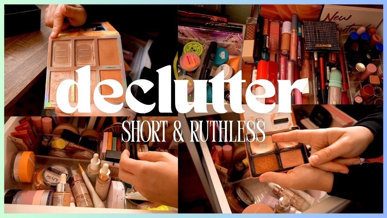 Makeup Declutter | short & sweet 2025 Spring Cleaning