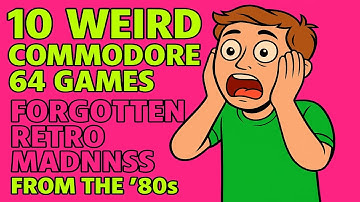 10 Weird Commodore 64 Games – Forgotten Retro Madness