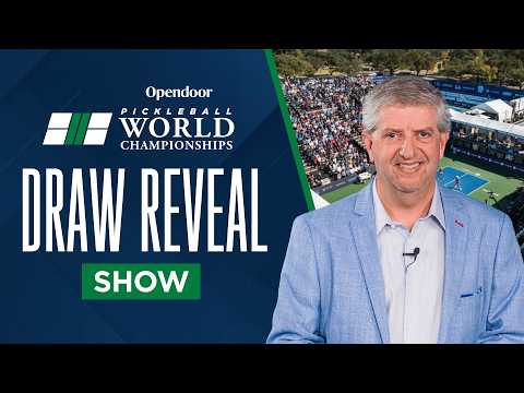 Draws are SET at the Opendoor Pickleball World Championships | Select Event Rental Draw Reveal Show